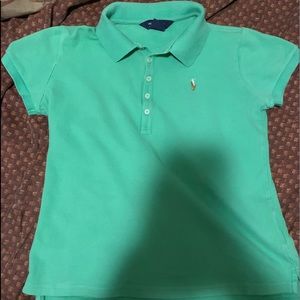 a polo shirt